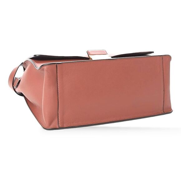 ❤️SOLD❤️Fendi Kan U Rust Brown Calfskin Leather Large Shoulder Bag - Picture 15 of 15